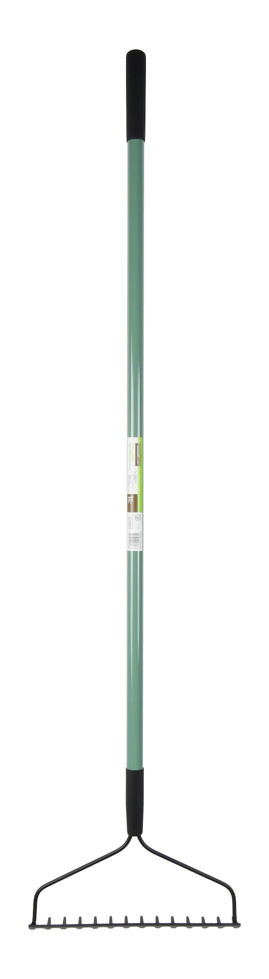 Garden Club Fibreglass 14-Tine Garden Bow Rake with 6-in Cushion Grip Z6Q6 - product image 1