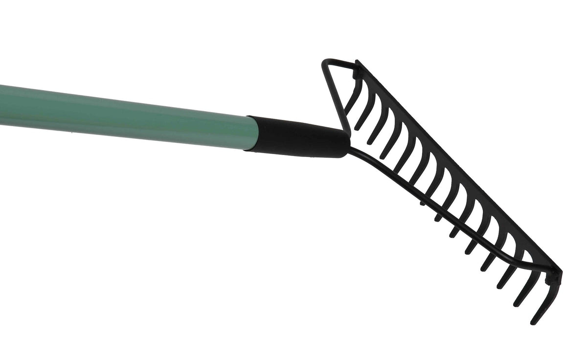 Garden Club Fibreglass 14-Tine Garden Bow Rake with 6-in Cushion Grip Z6Q6 - product image 3