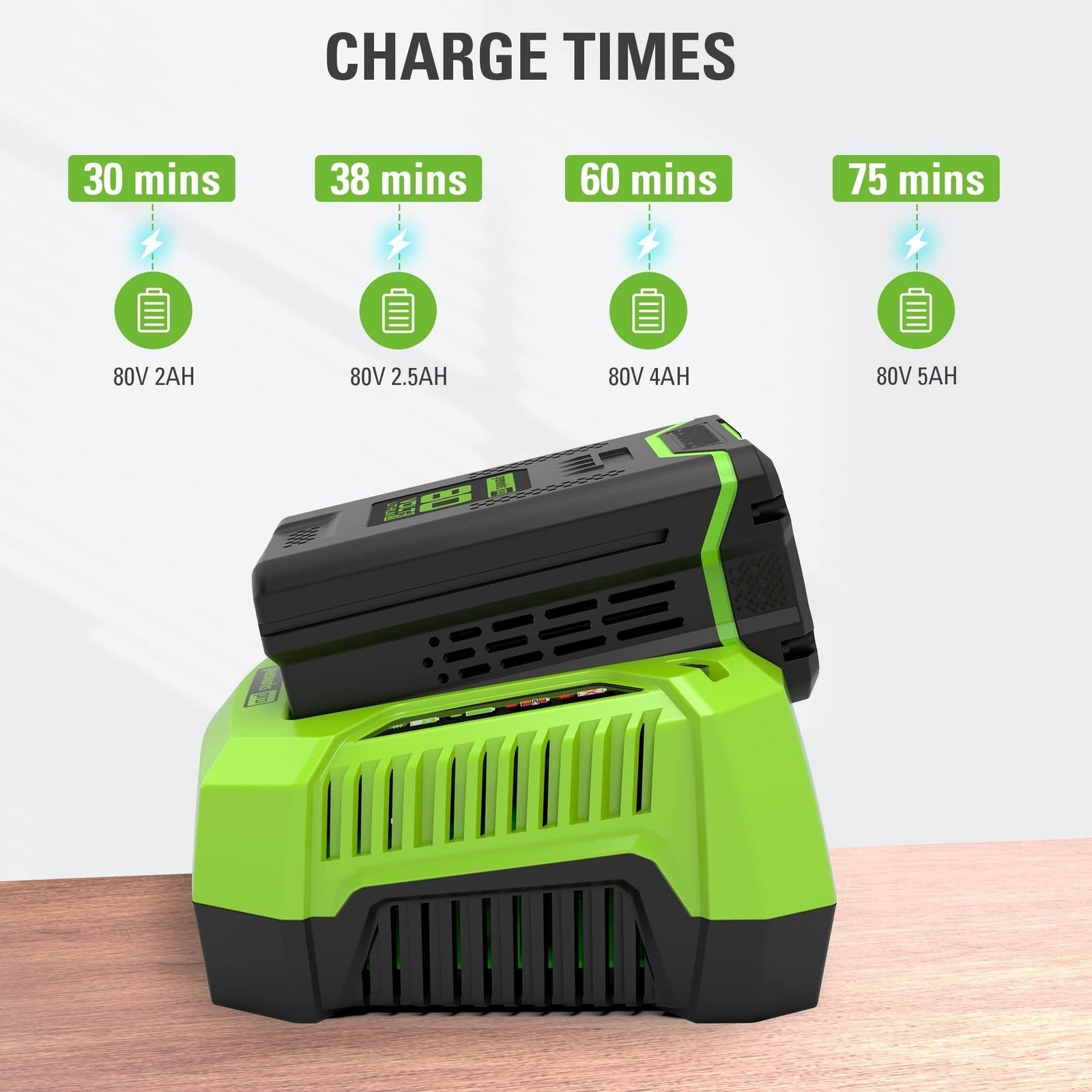 PRO 80V 2Ah Lithium-Ion Battery Charger for CT#: 060-1706 X9S9 - product image 7
