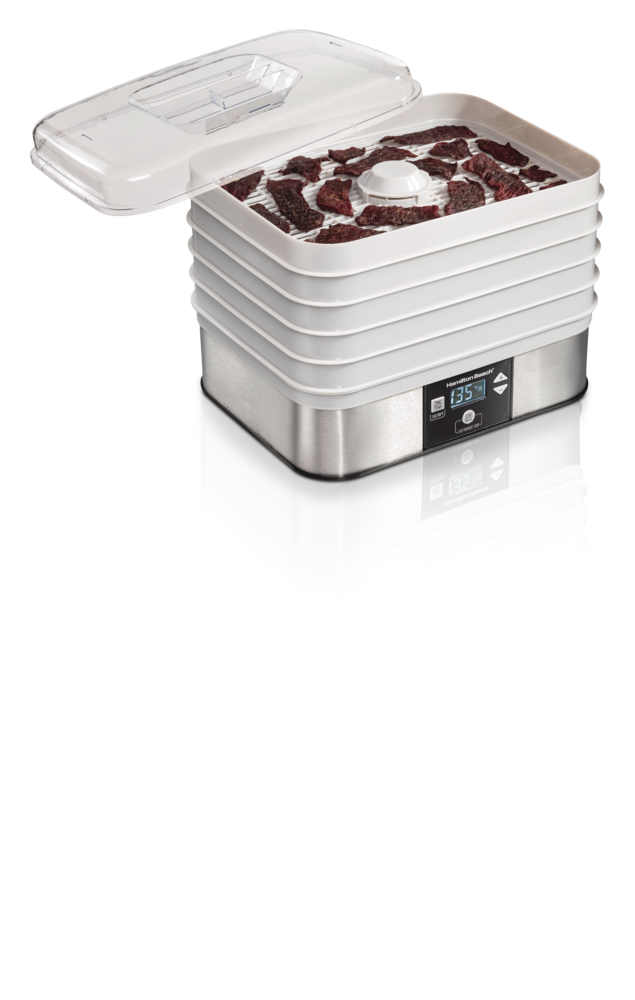 Digital Food Dehydrator with Adjustable Thermostat, Grey F5D5 - product image 3