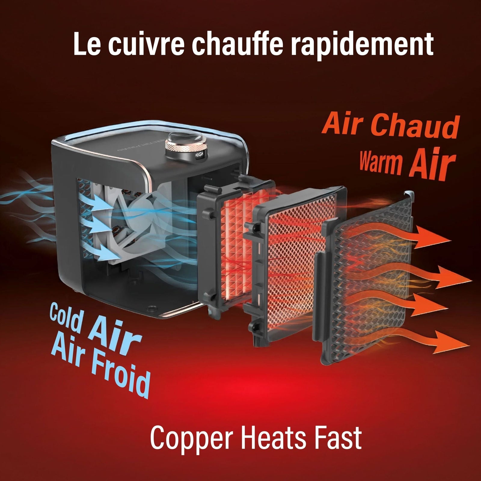 Heater Instant Heat Personal Heater T4O7 - product image 5