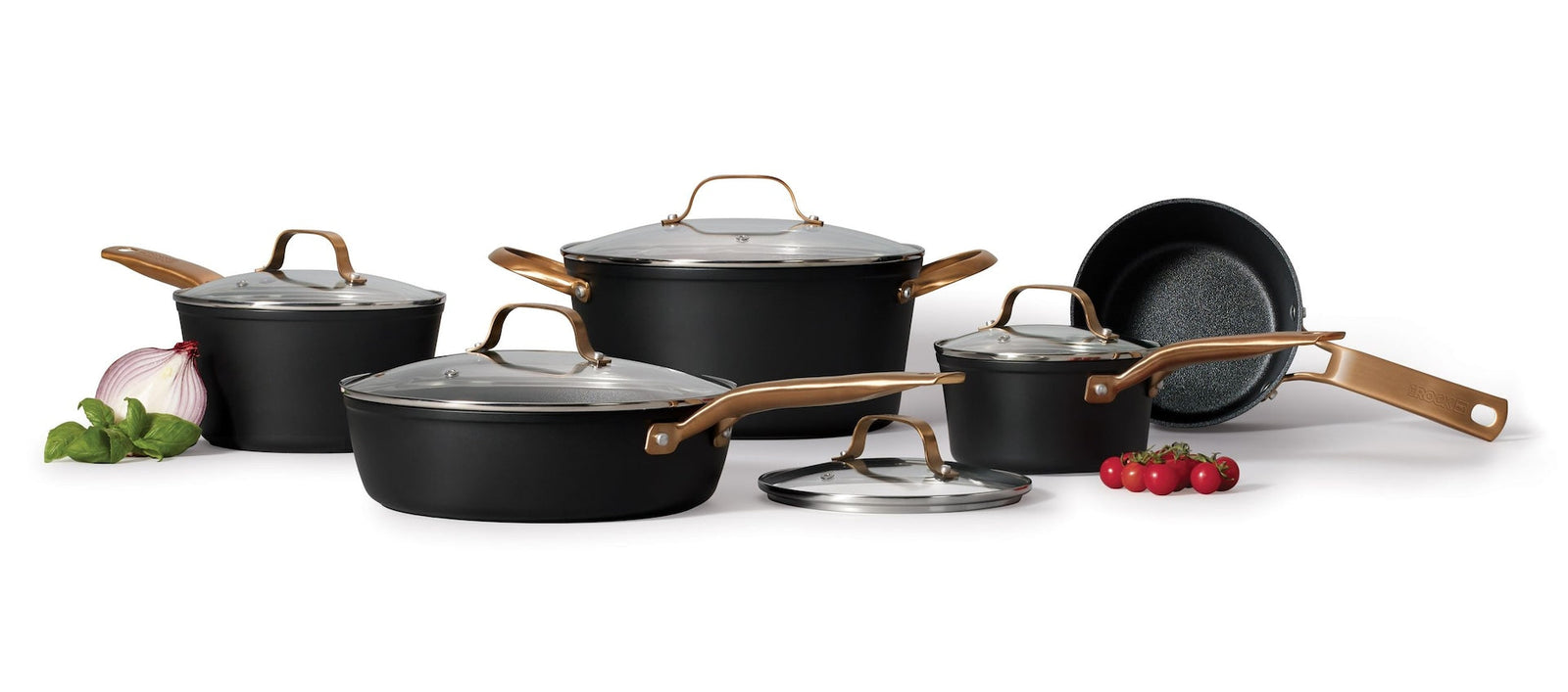 The Rock PRO Cookware Set, Non-Stick, 10-pc I6U5 - product image 1