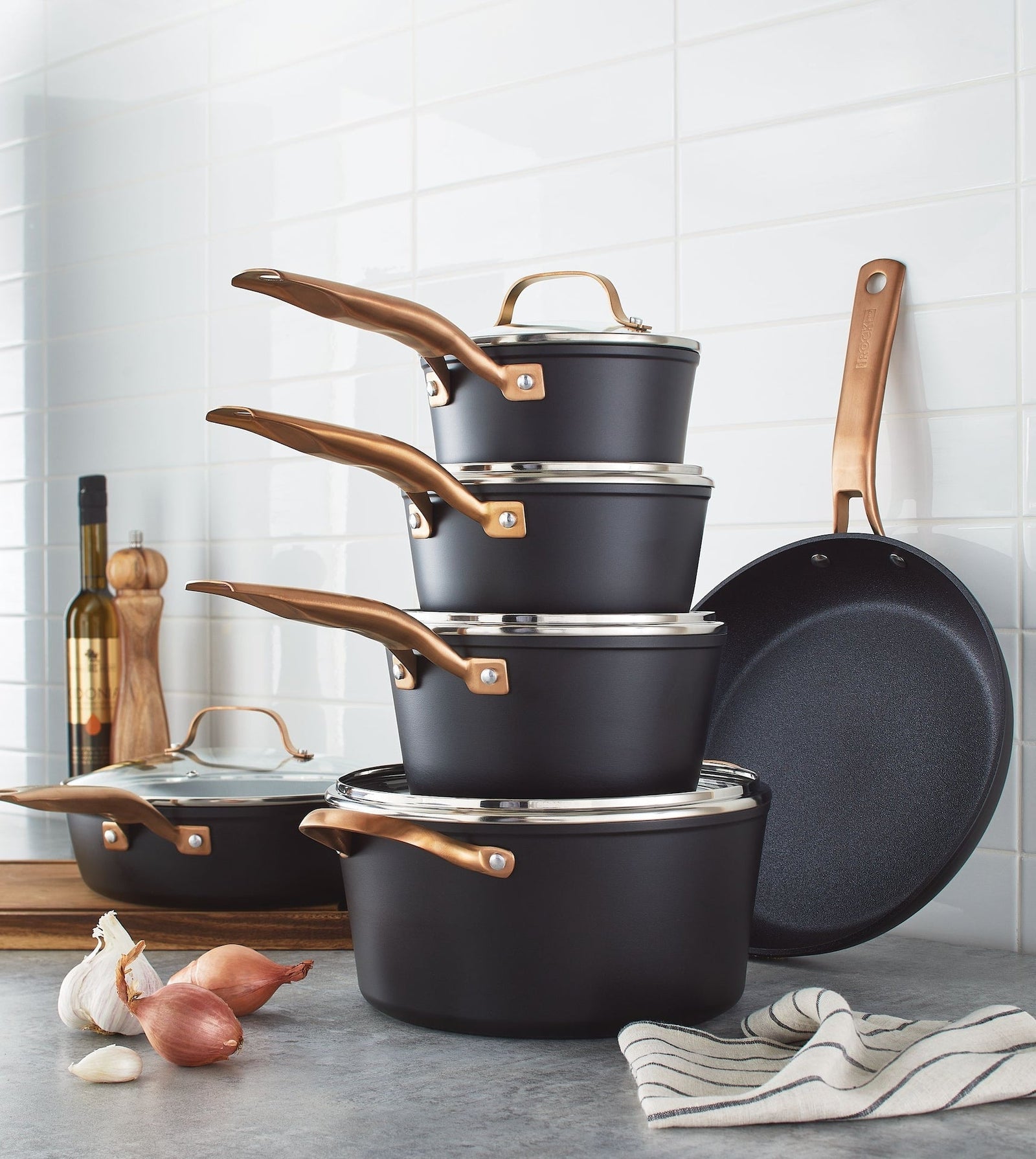 The Rock PRO Cookware Set, Non-Stick, 10-pc I6U5 - product image 7