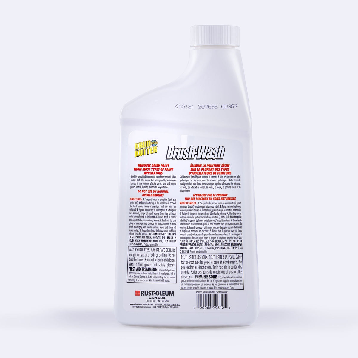 Brush-Wash Cleaner & Renewer For Oil, Latex & Enamel Paint, Non-Toxic, 946-mL X1X6 - product image 2