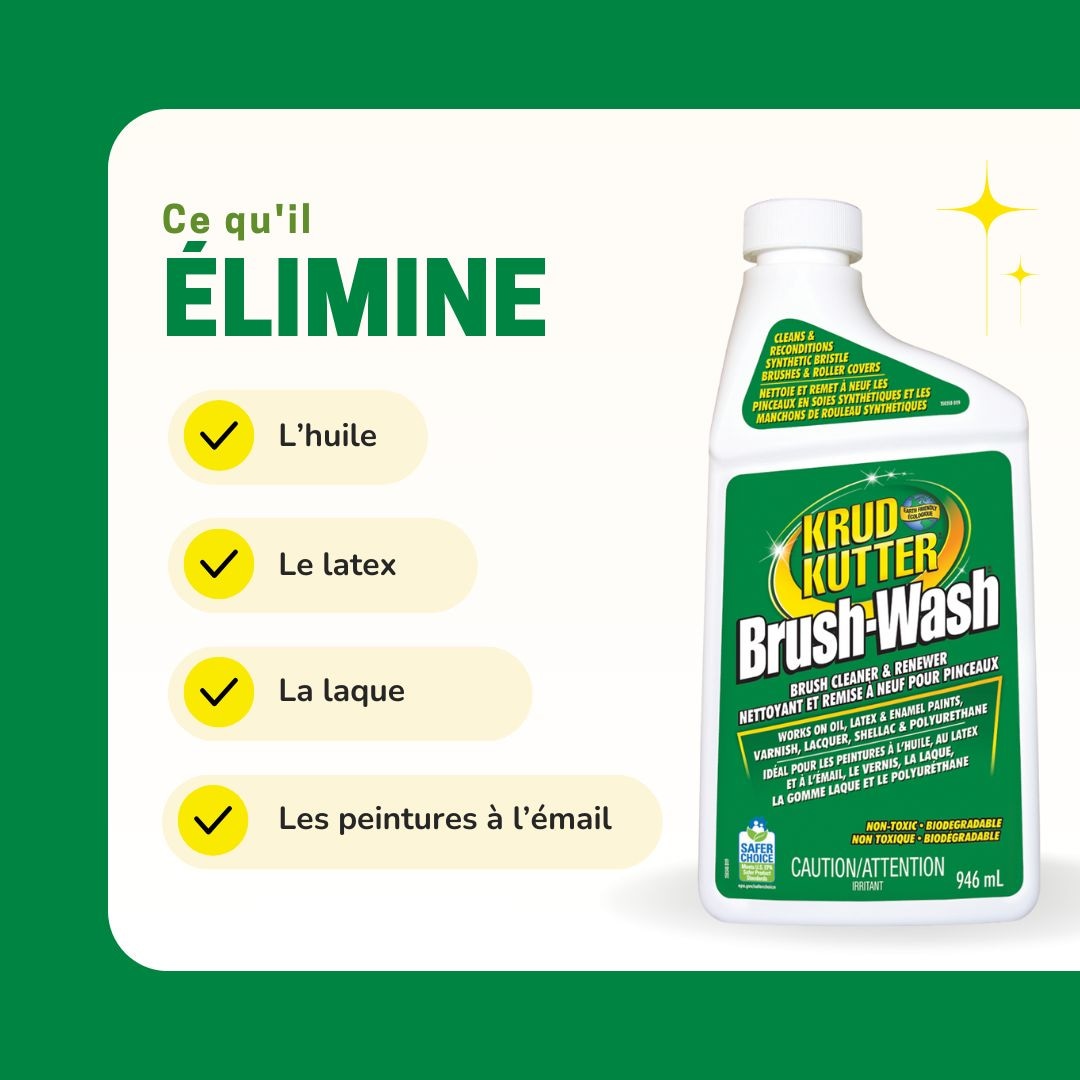 Brush-Wash Cleaner & Renewer For Oil, Latex & Enamel Paint, Non-Toxic, 946-mL X1X6 - product image 5
