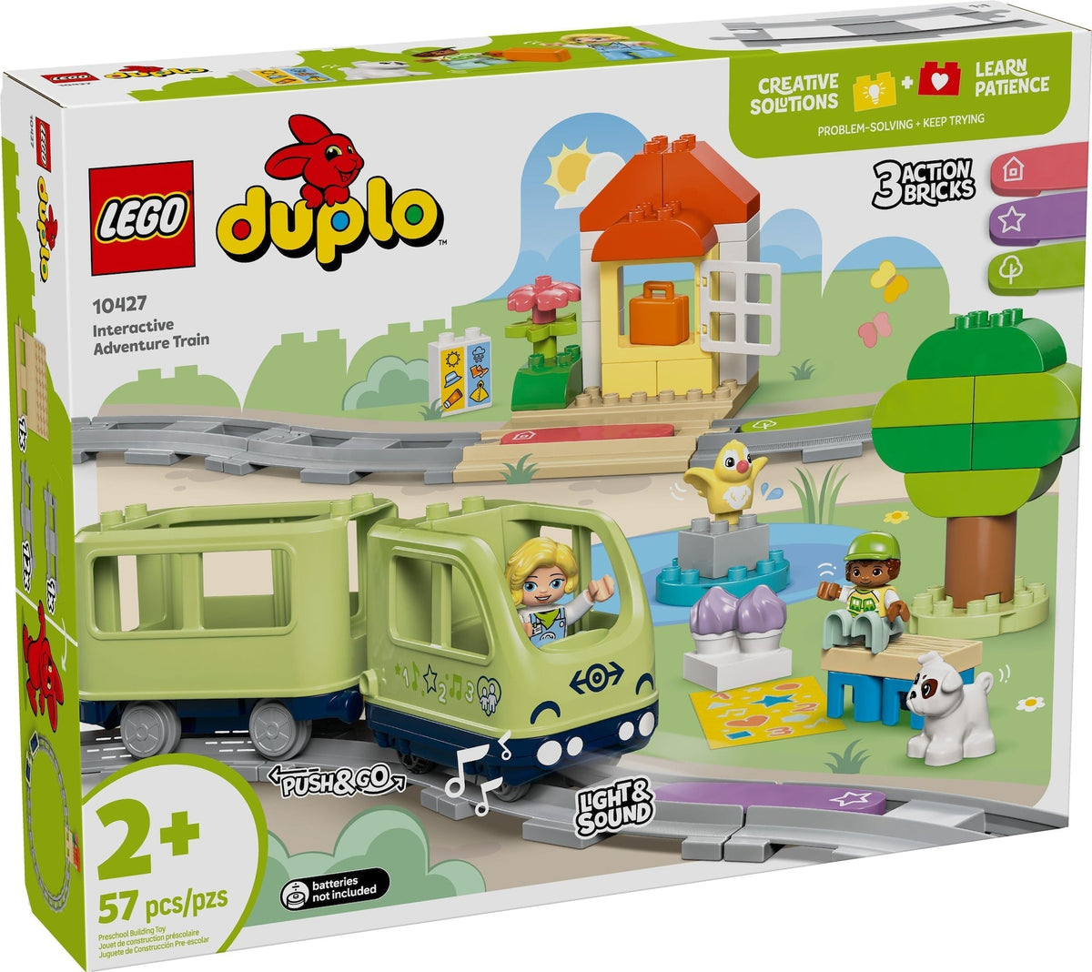 Duplo Interactive Adventure Train - 10427, 57-pcs, Ages 2+ K5L5 - product image 1