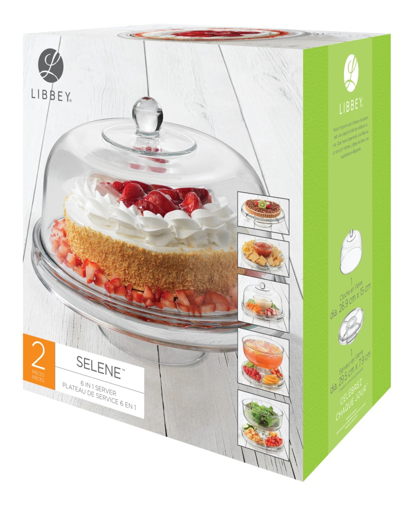 Selene 6-in-1 Server Cake Stand with Dome S7T8 - product image 2