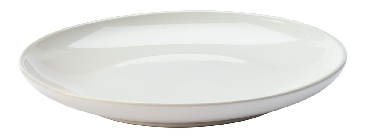 Essential Coupe Stoneware Side Plate, 1-pc, Bright White N9T6 - product image 1