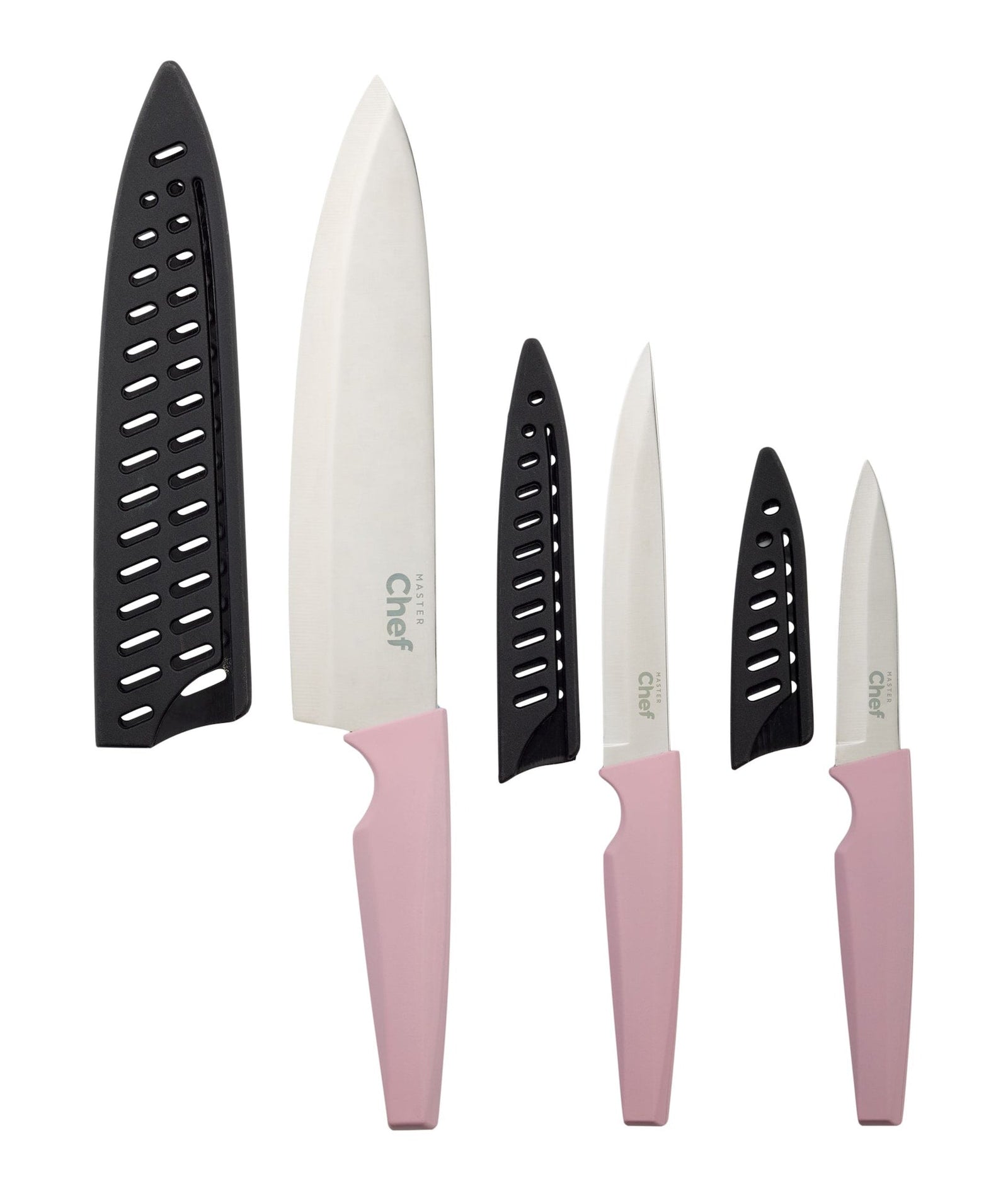 Knife Set with Colour Soft Touch Handle, 3-pc O8Y0 - product image 1