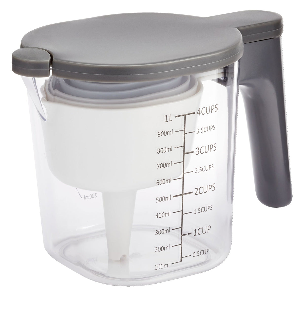 Plastic Stackable Measuring Cup Set, 10-pc I5Y8 - product image 1