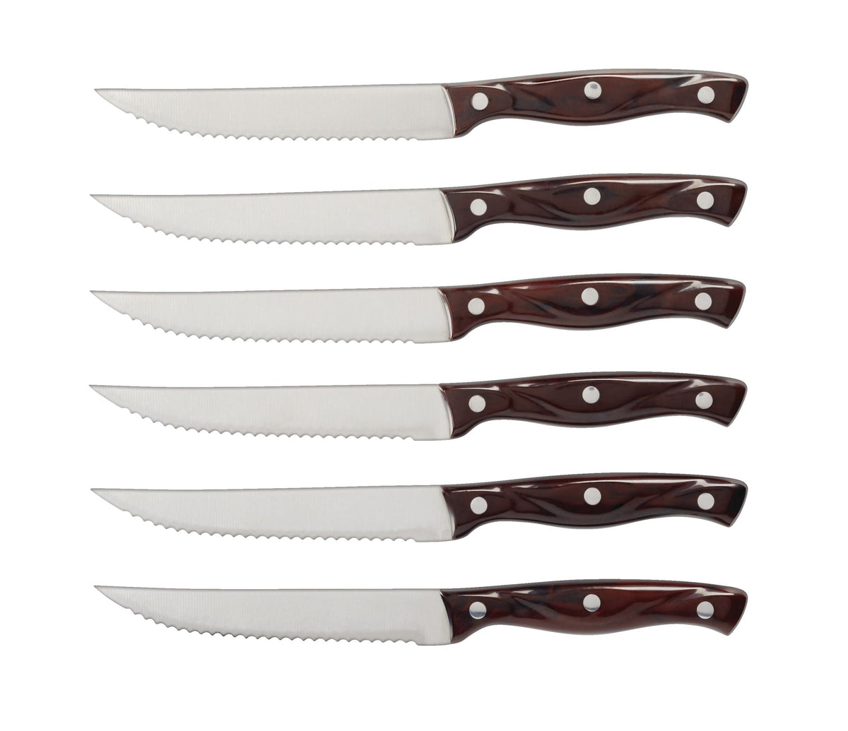 Steak Knife Set, Full Tang, 6-pc N7T7 - product image 1