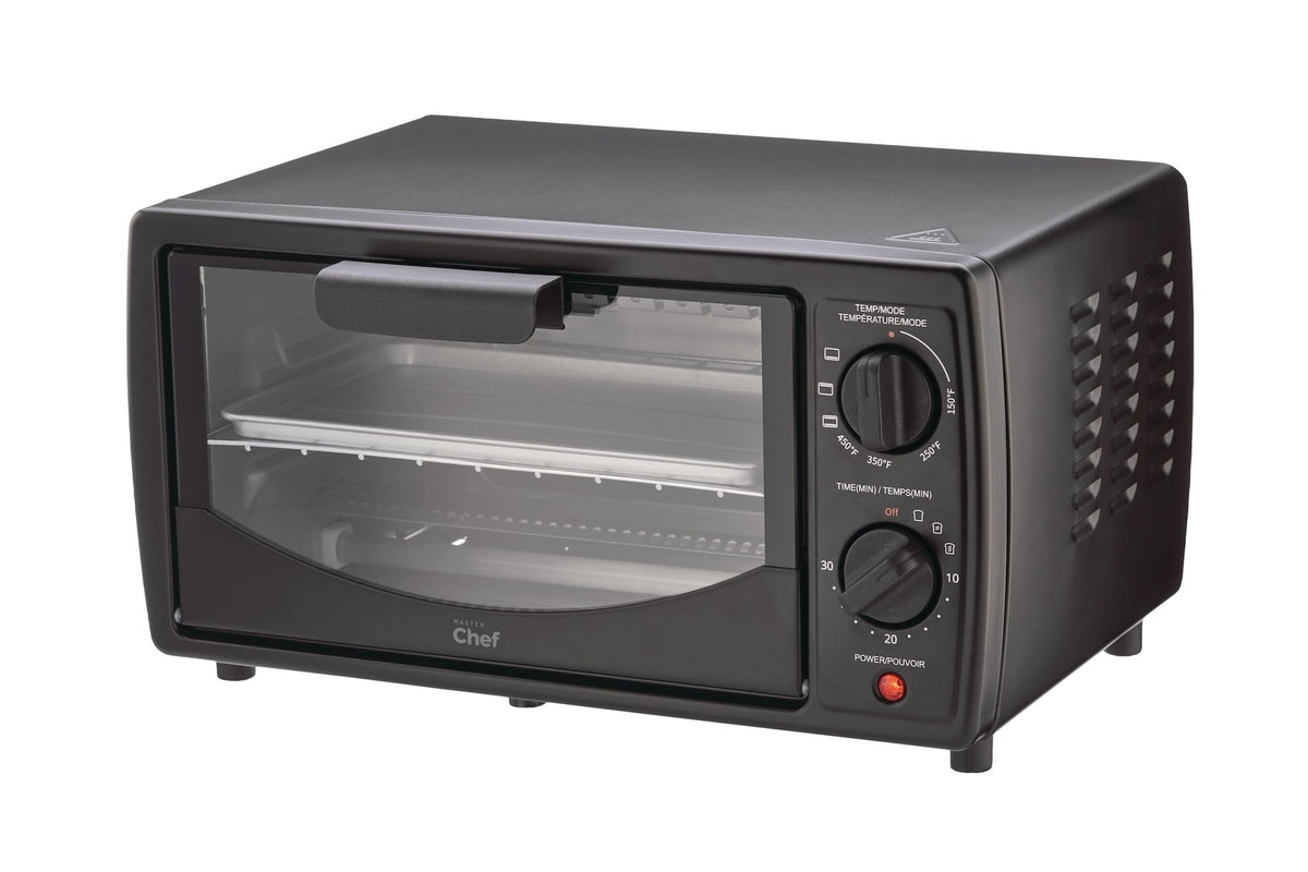 4-Slice Compact Toaster Oven, 2-Rack, Black A8U0 - product image 1