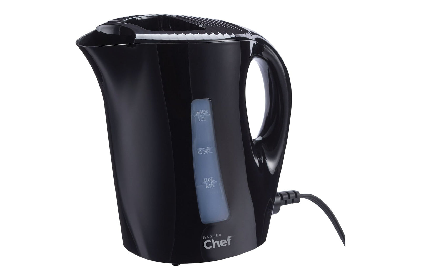 Corded Kettle with Water Gauge, Black, 1-L L1V2 - product image 1