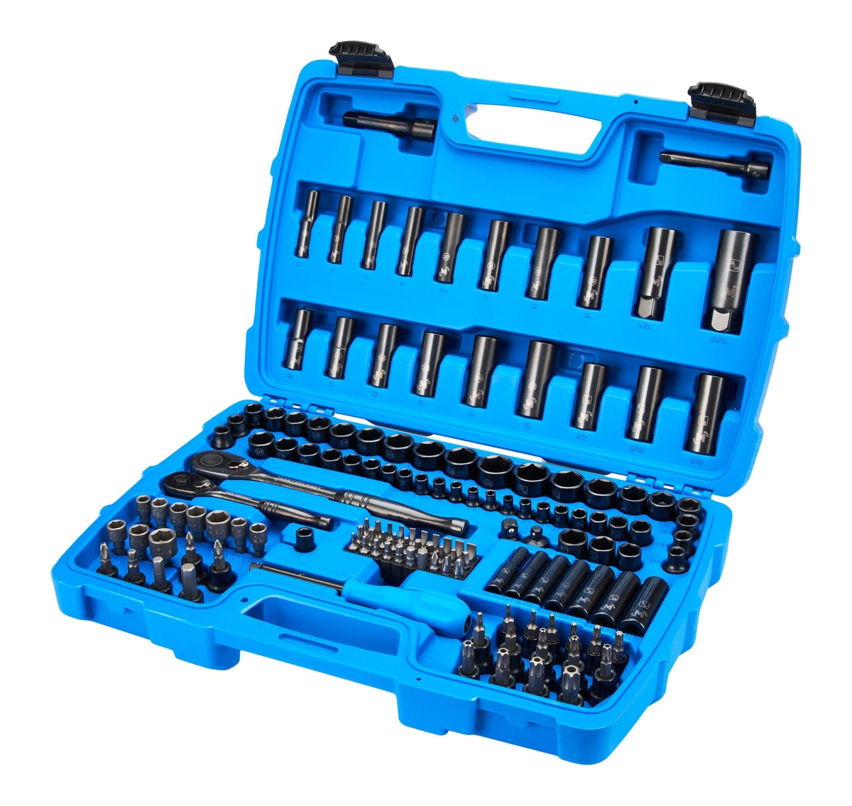 140 Piece 1/4" and 3/8" Drive Black Socket Set D7Z5 - product image 3