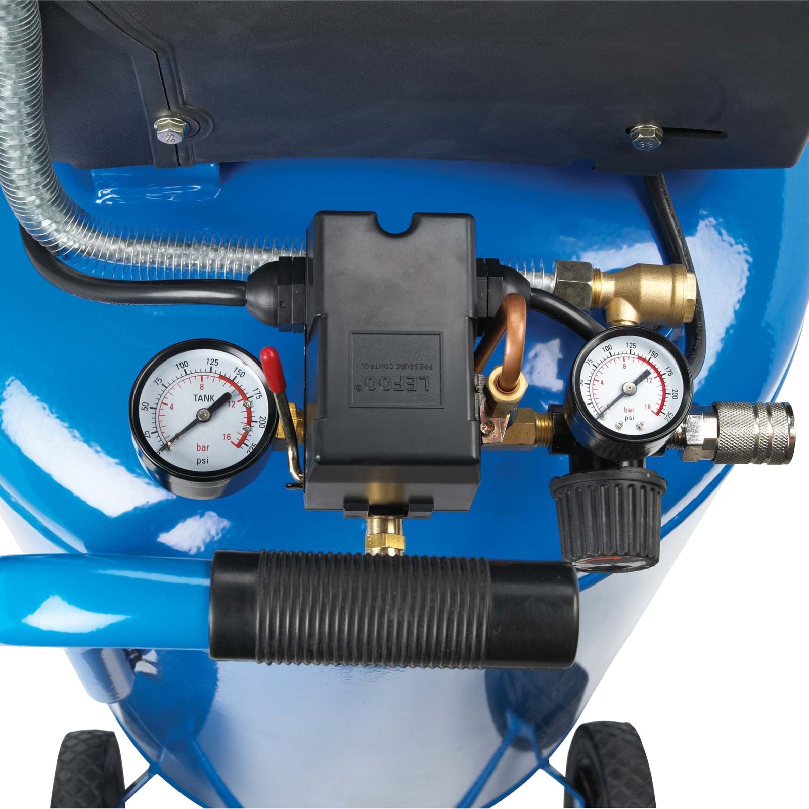 26-Gallon Oil-Free Portable Vertical Air Compressor, 135 PSI, 1.5 HP R9N9 - product image 2