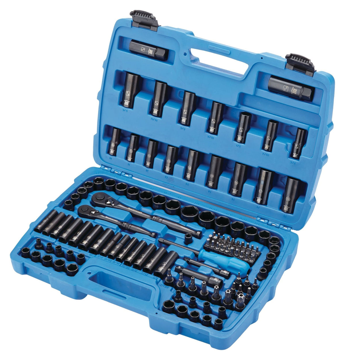 Socket Set, 122-pc, SAE/Metric, CRV, Black Steel Finish S0M1 - product image 4
