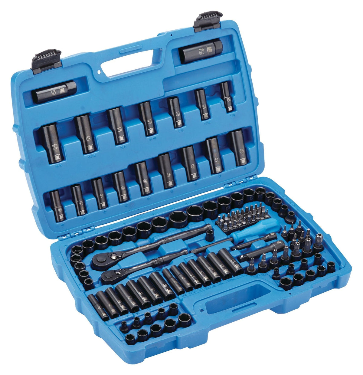 Socket Set, 122-pc, SAE/Metric, CRV, Black Steel Finish S0M1 - product image 5