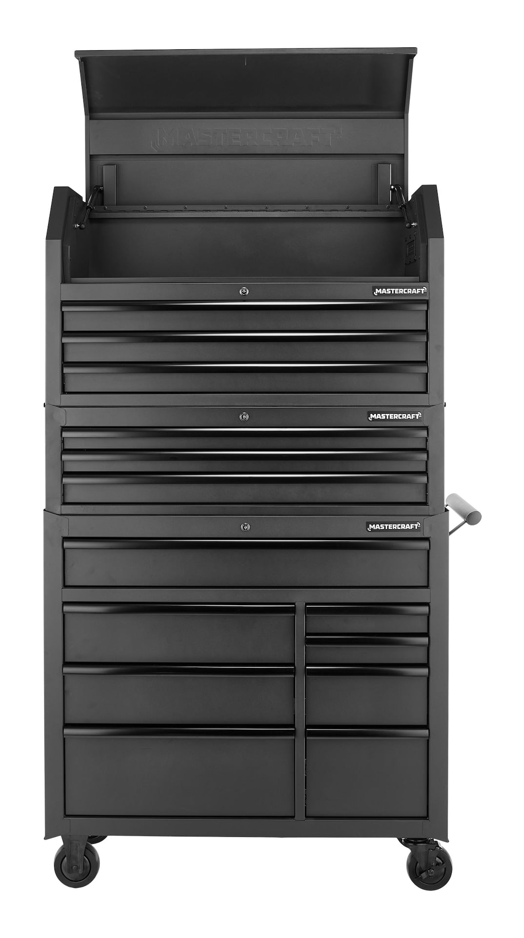 Tool Storage Mid-Chest, 3 Drawer, 41-in, Black K6X9 - product image 4