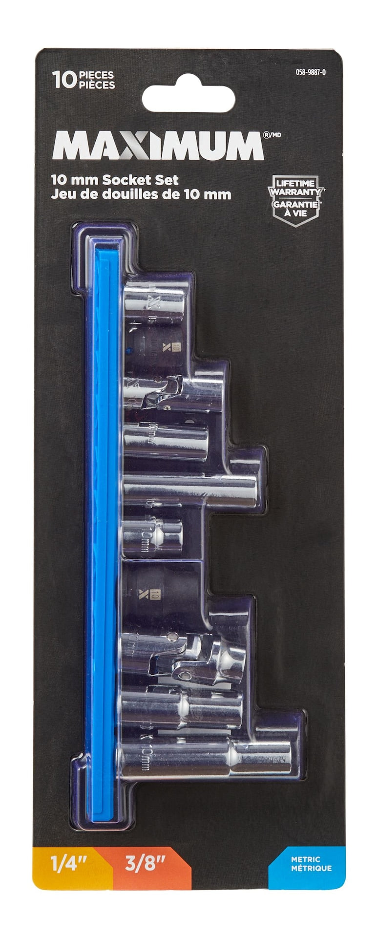10-mm Socket Rail, 10-pc C5X7 - product image 2