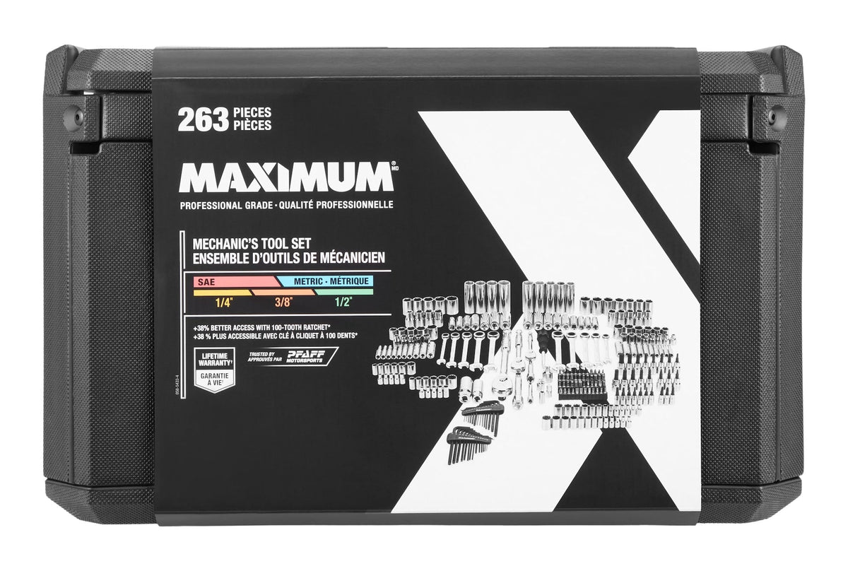 263 Piece Socket Set, 3 Drawer Case G9N0 - product image 4