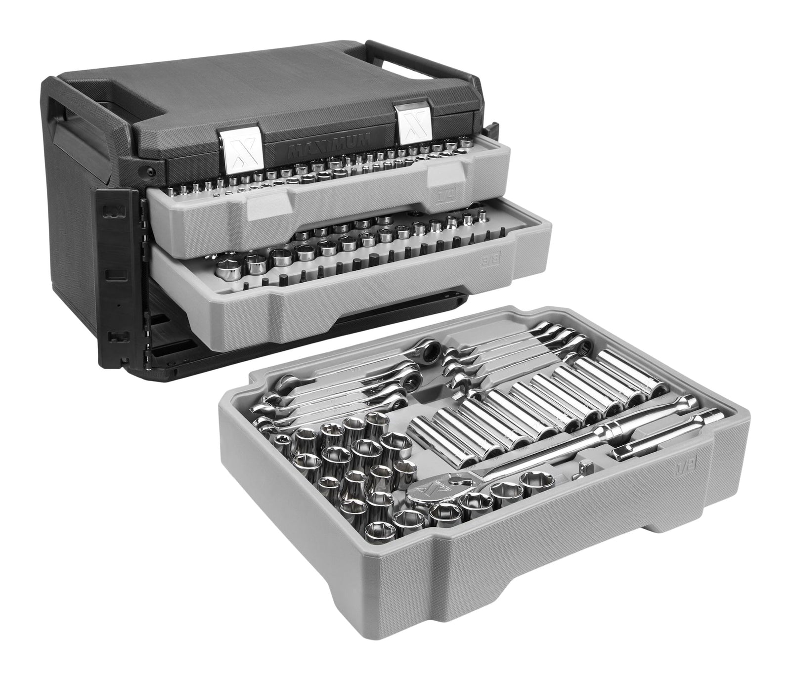 263 Piece Socket Set, 3 Drawer Case G9N0 - product image 5