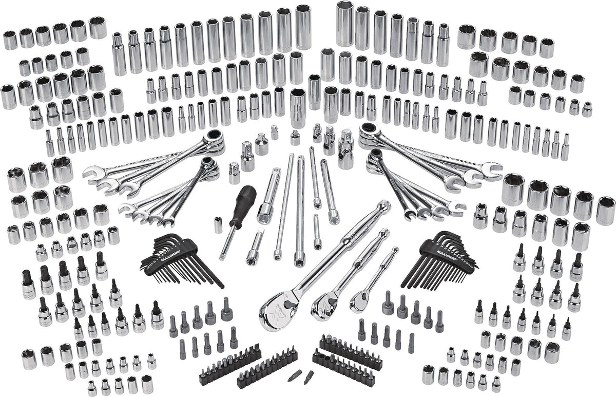 Professional Grade Socket Set, 346-pc, CRV, Nickel-Chrome Plating Y6T8 - product image 7