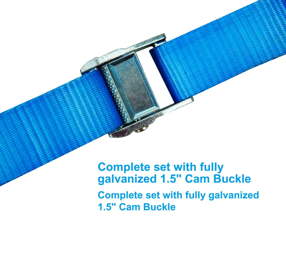 1,200-lb Motorcycle Tie Down Strap, 1 3/8-in x 12-ft G0K3 - product image 6