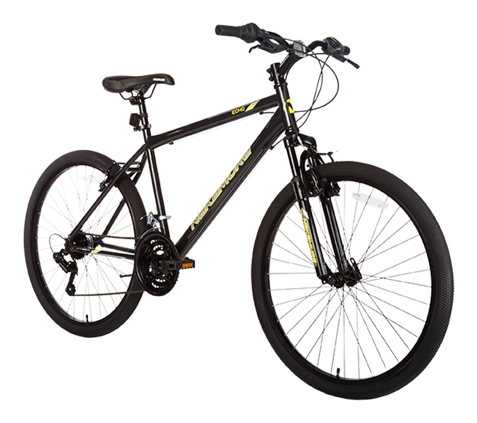 Ecko 2 Medium Men's Hardtail Mountain Bike, 18-Speed, 25-in H2L2 - product image 1