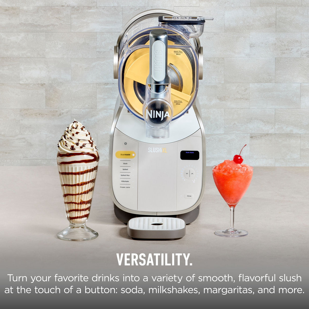 Slushi XL Slushie Machine with SlushAssist Technology, Crema, FS601CBR Q9O3 - product image 4