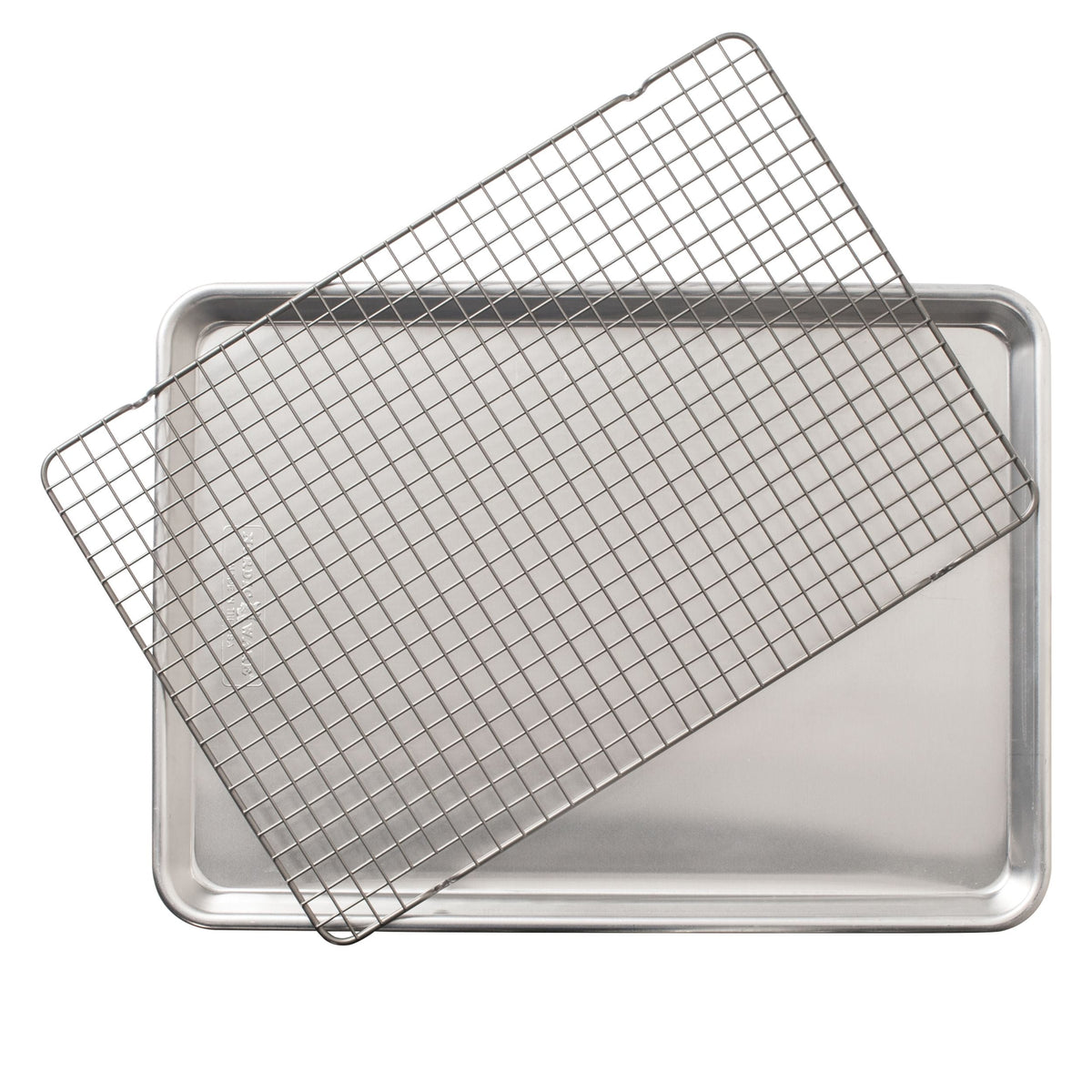 Ware Naturals Aluminum Half-Sheet with Oven-Safe Nonstick Grid, 2-pc W7Z7 - product image 1