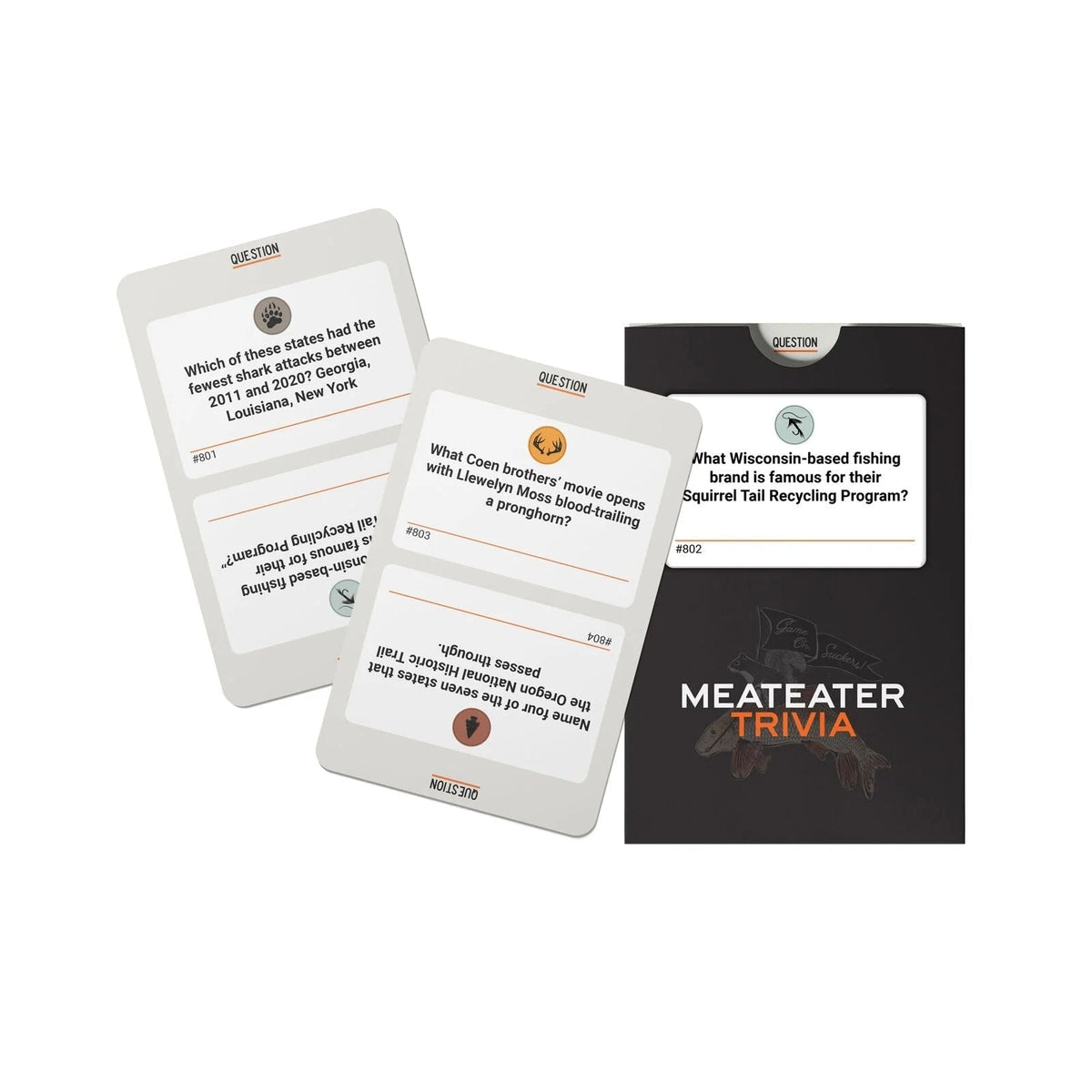 Officially Licensed Meateater Trivia Board Game I6Q1 - product image 1