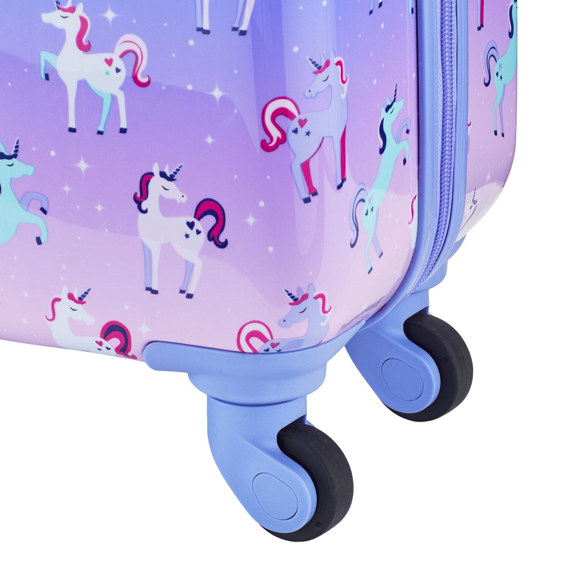 Kids Unicorn Hardside Luggage, 2-pc, Hardside Spinner Luggage, 23-in, Hardside Carry-On Spinner Flex Travel Suitcase,... D5I9 - product image 5