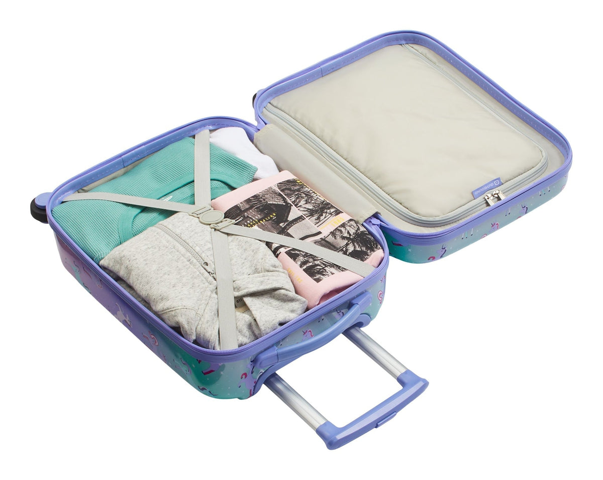 Kids Unicorn Hardside Luggage, 2-pc, Hardside Spinner Luggage, 23-in, Hardside Carry-On Spinner Flex Travel Suitcase,... D5I9 - product image 8