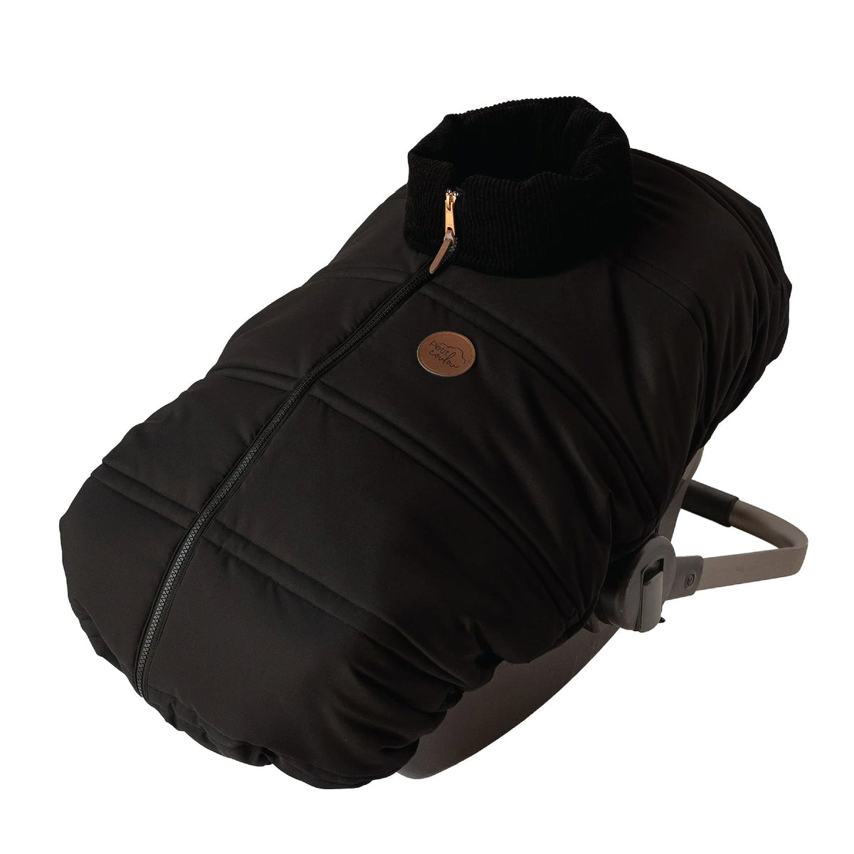 Coulou Lightweight Baby Car Seat Cover, Mid Season (-5°C to 15°C), Black R3J2 - product image 1