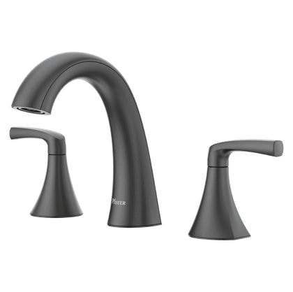 Rancho 8-in Widespread Bath Faucet, Matte Black C5V2 - product image 1