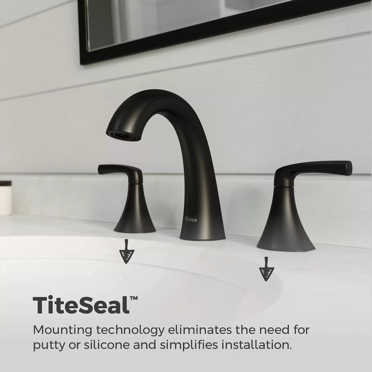 Rancho 8-in Widespread Bath Faucet, Matte Black C5V2 - product image 7