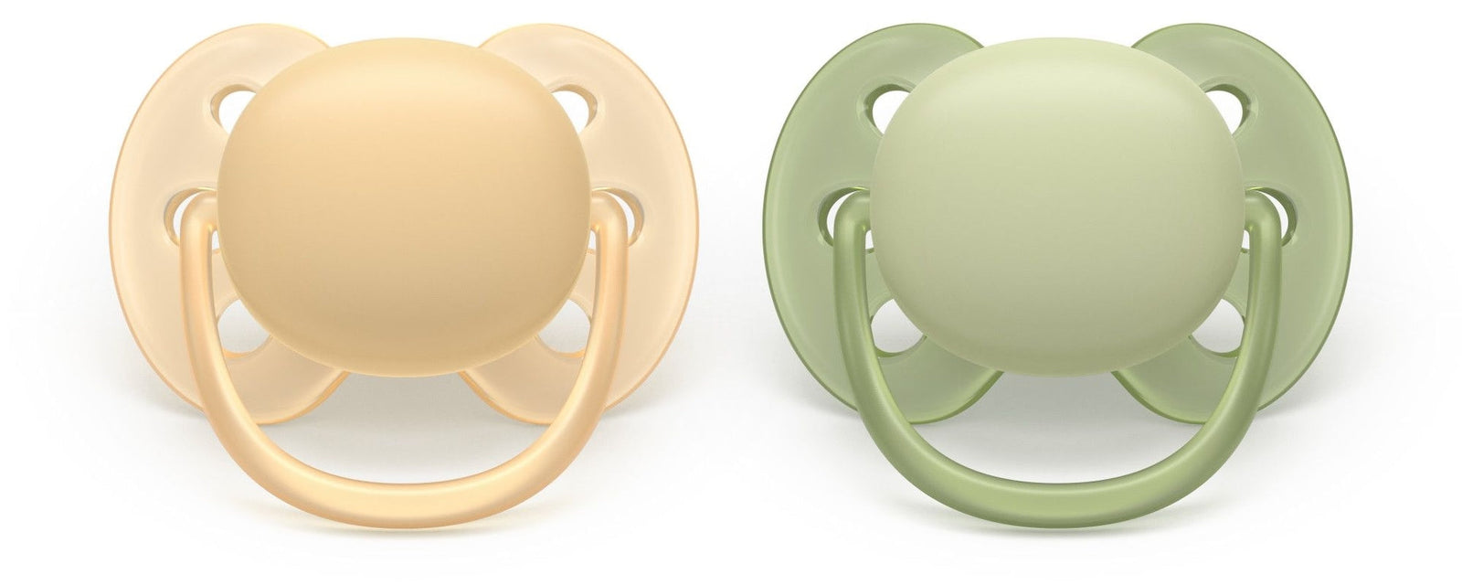 Ultra Soft Beige Pacifier for 6-18M, 2-pk N4I3 - product image 1