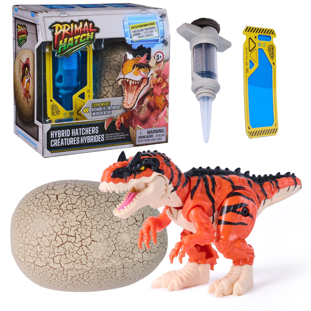 Hatch Figure Hybrid Hatchers, Interactive Mystery Dinosaur Toy & Egg, Ages 5+, Assorted Z0X9 - product image 1