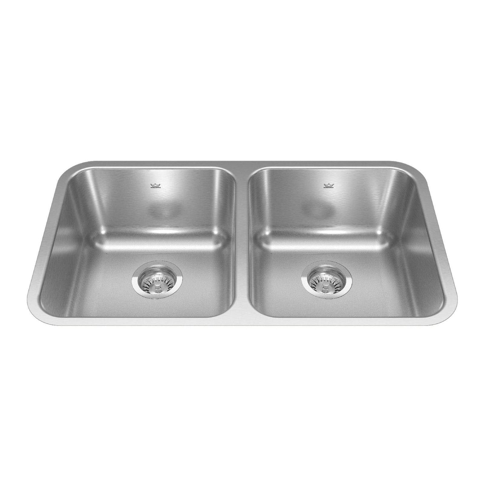 FB Double Stainless Steel Sink, 30.88x17.75-in L1P5 - product image 1