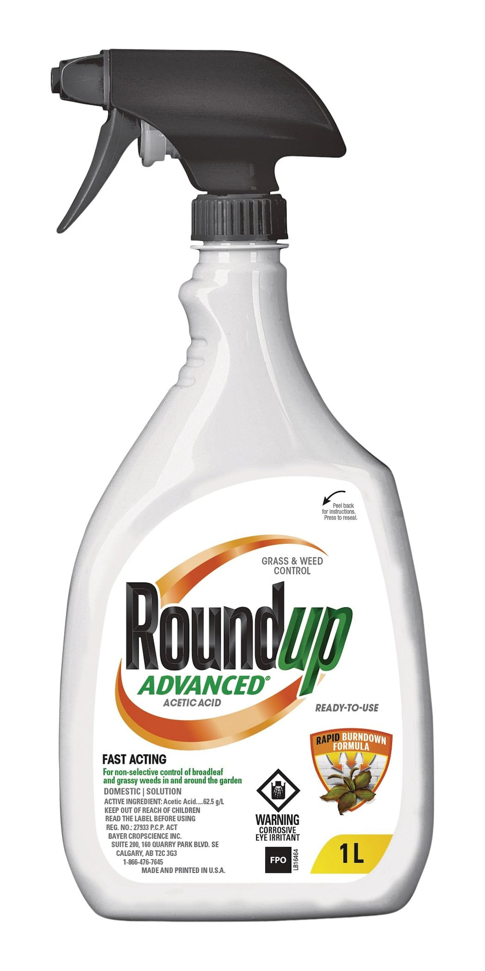 Advanced Ready-To-Use Grass & Weed Control Spray, 1-L D4S1 - product image 1
