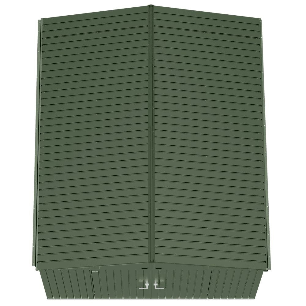 Lawn Care 10x12-ft Green Corrosion-Resistant Storage Shed V6V7 - product image 5