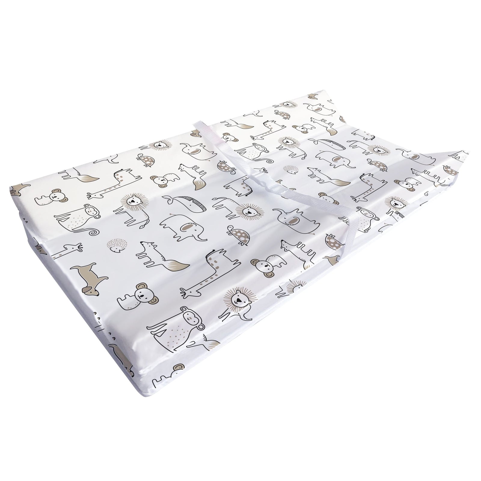 Contour Waterproof Diaper Change Pad, Safari B7E9 - product image 1