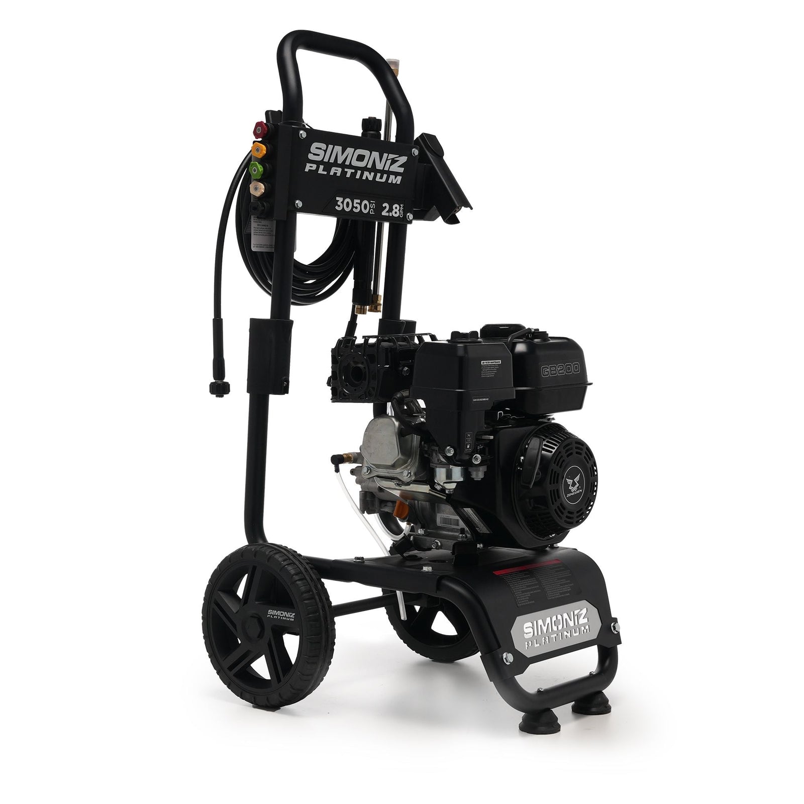 Platinum 3050 PSI 2.8 GPM Gas Pressure Washer with Extension Wand J4O6 - product image 3