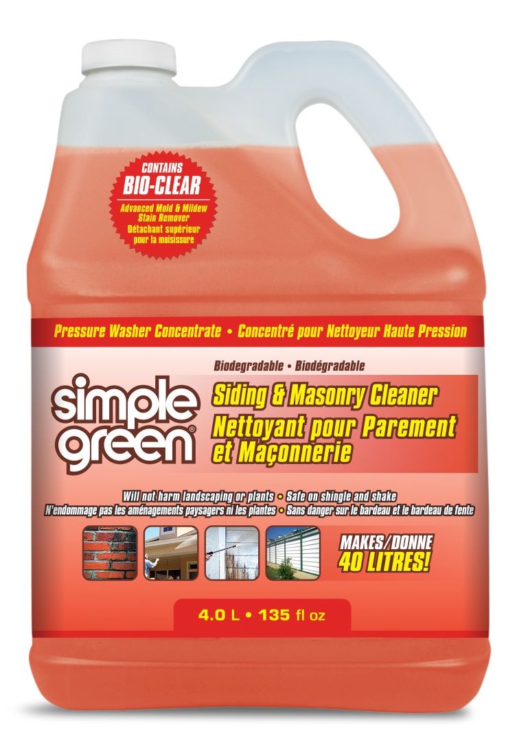 Green Siding & Masonry Pressure Washer Detergent, 4L Y8I5 - product image 2