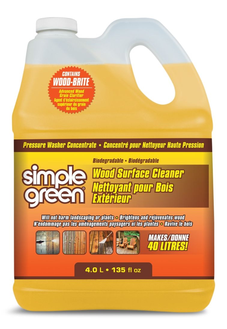 Green Wood Surface Concentrate Pressure Washer Detergent, 4L M5F7 - product image 2