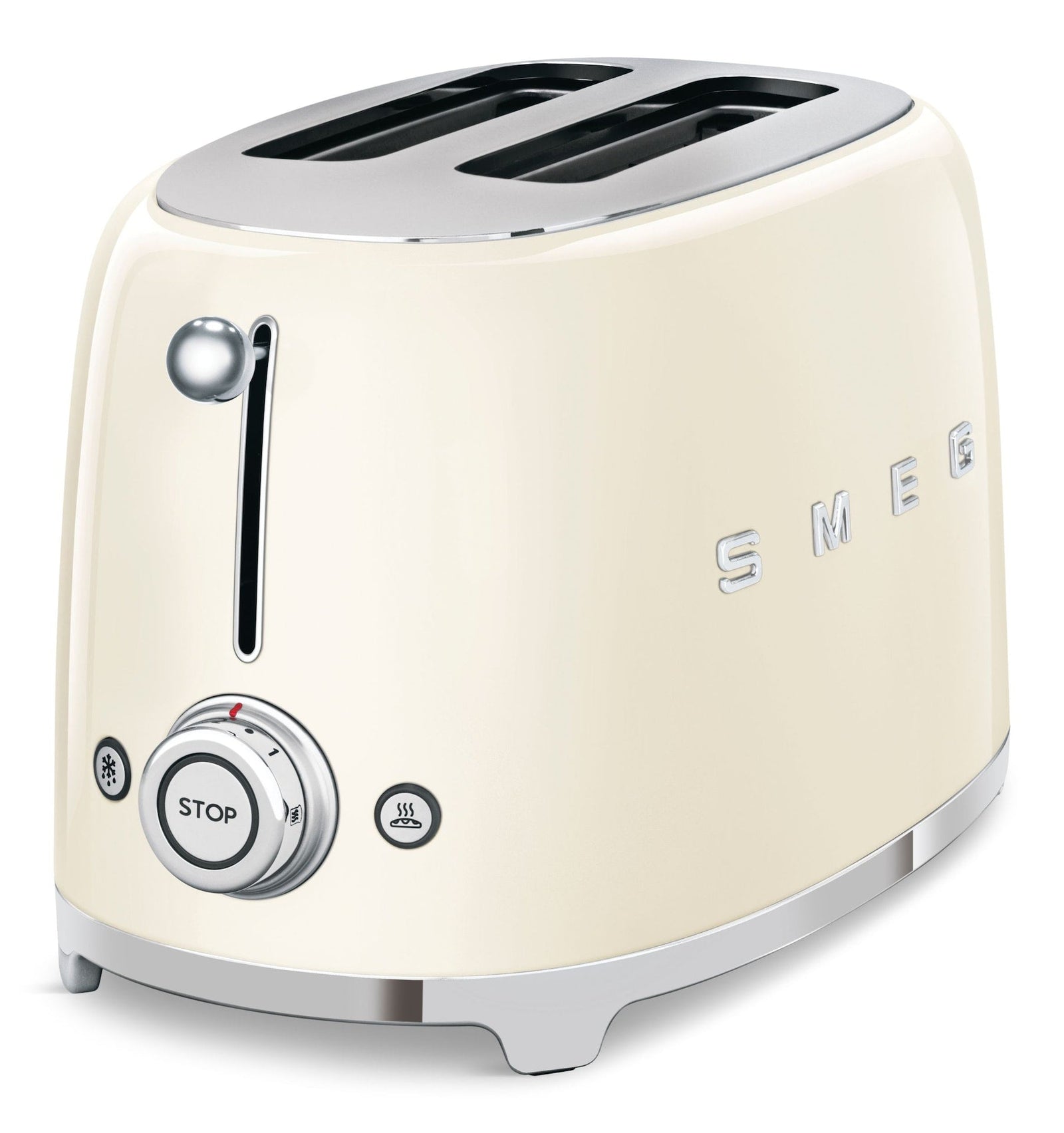 50's Retro 2-Slice Toaster, Cream D7O5 - product image 1
