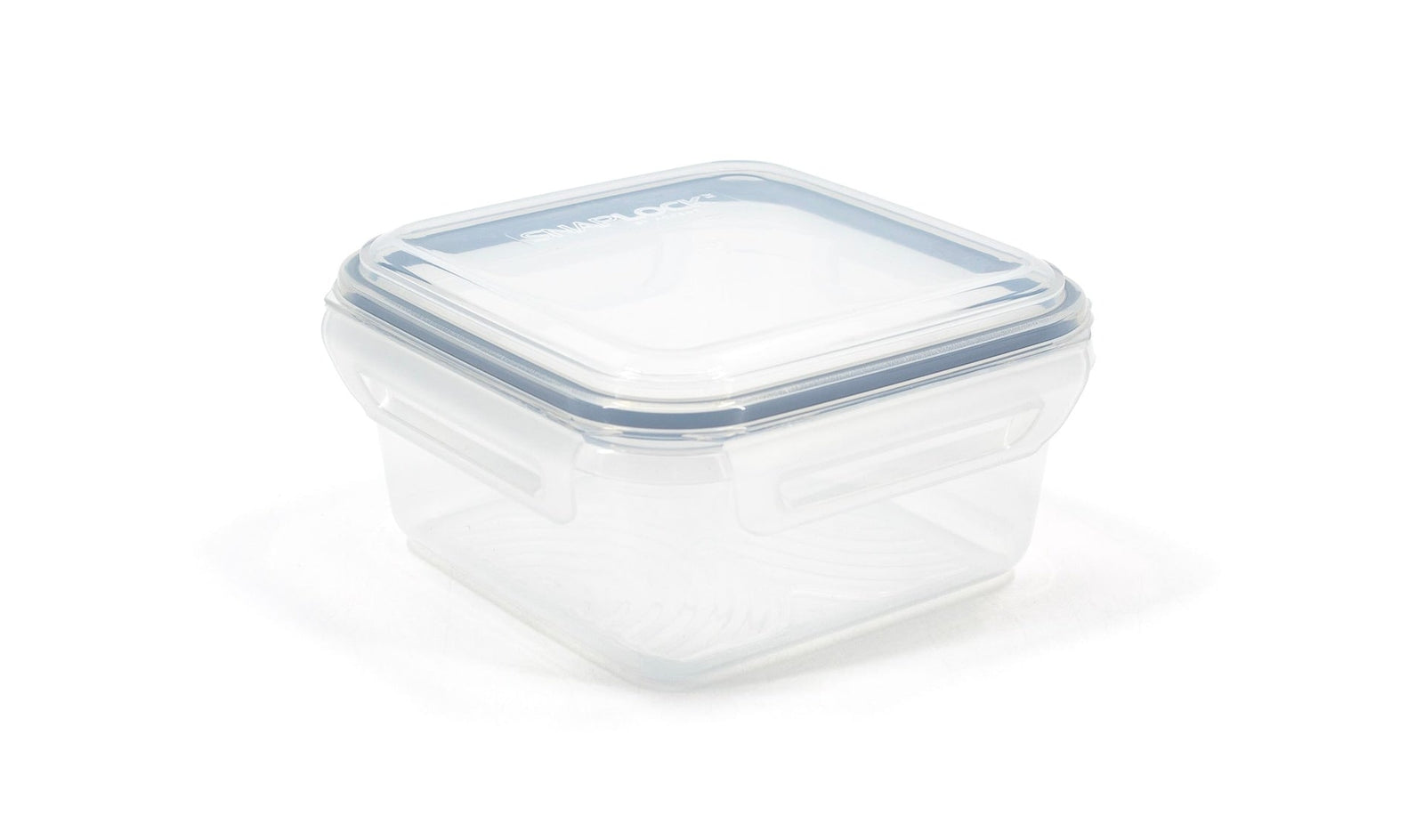 Clear Rectangular Clear Food Storage Container with Lid, Nestable, 1.1-L Y7T6 - product image 1
