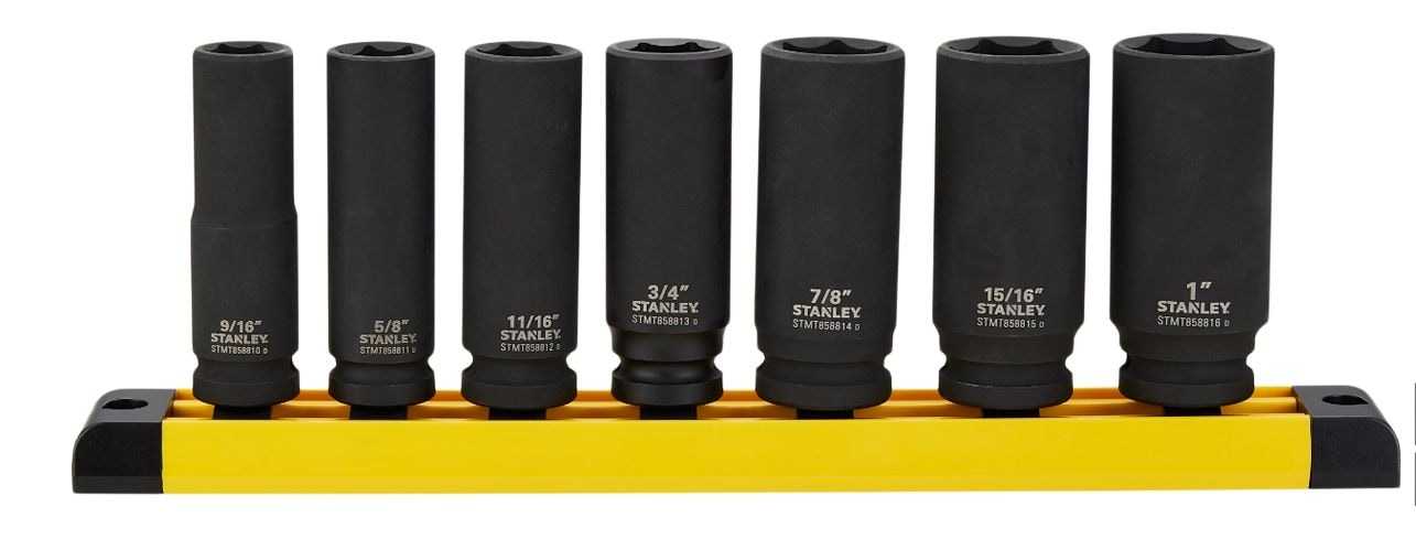 Pro 1/2-in Impact Socket Set, SAE, 7-pc T1C1 - product image 1