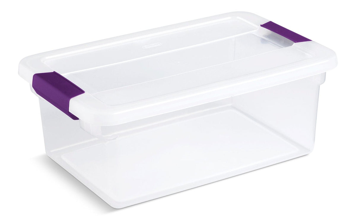ClearView Storage Box with Latched Lid, 14-L L7X0 - product image 1