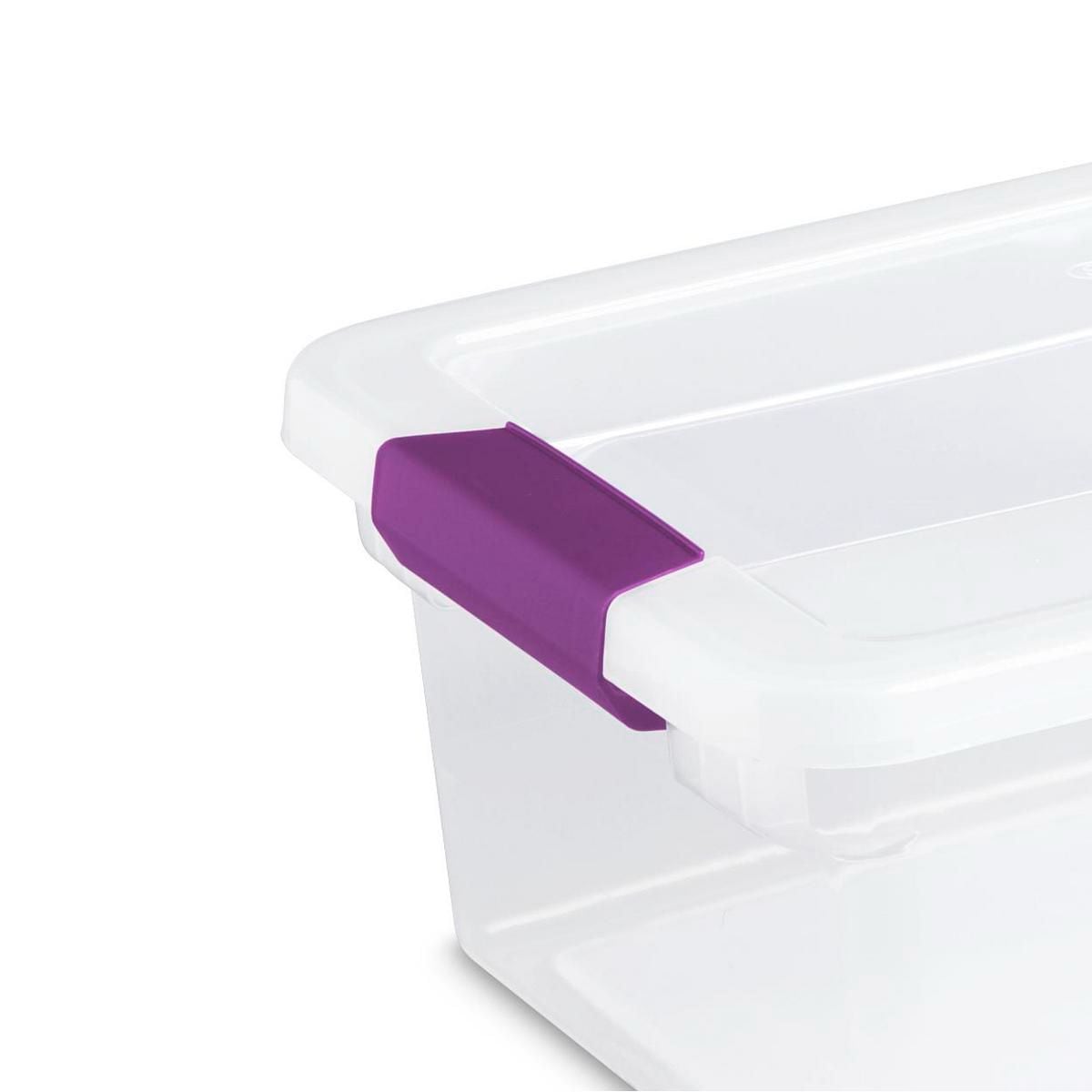 ClearView Storage Box with Latched Lid, 14-L L7X0 - product image 5